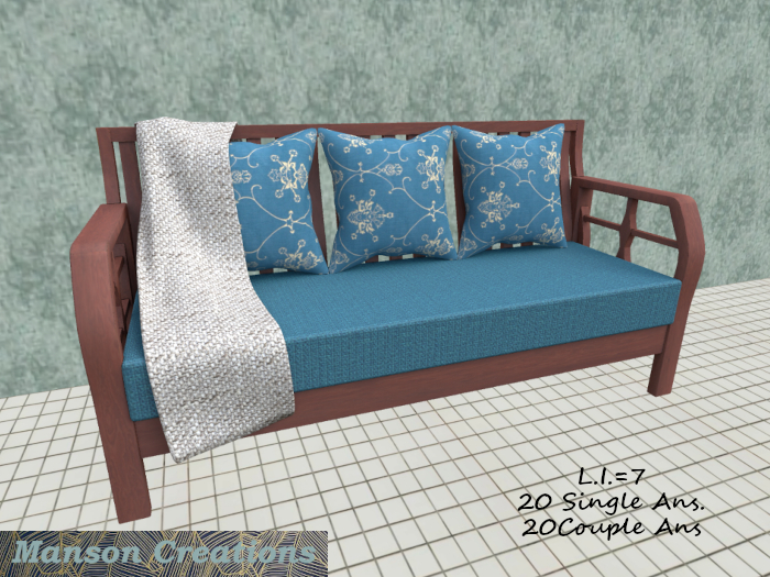 Wooden Couch