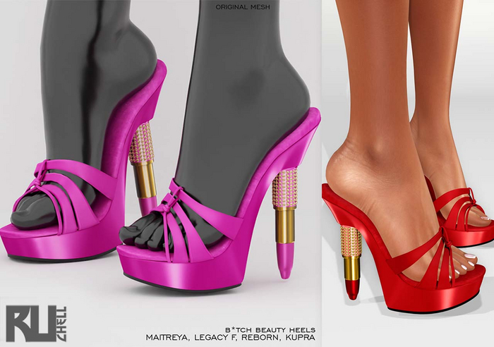 Ruchell: BitchBeauty Heels // 'Red'