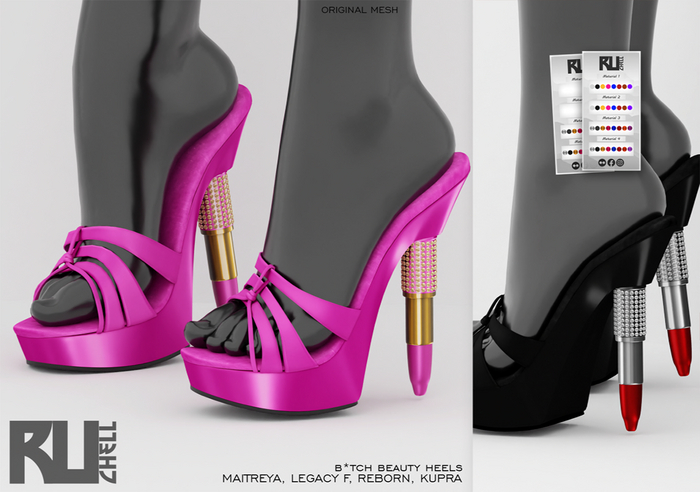 Ruchell: BitchBeauty Heels // 'Fatpack'