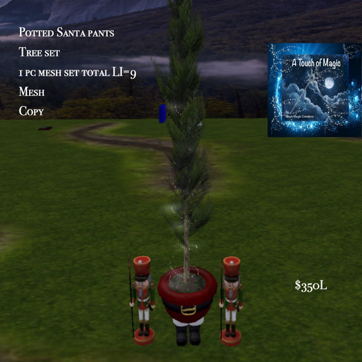 Potted santa tree set-Box LI=9