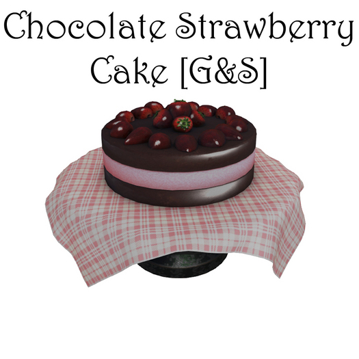 *TEXTURE* Chocolate Strawberry Cake [G&S]