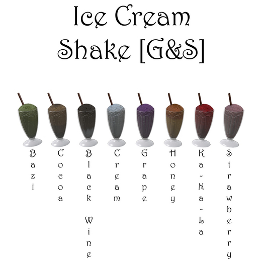 *TEXTURE* Ice cream milkshake [G&S]