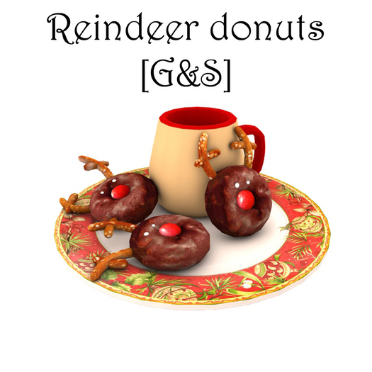 *TEXTURE* Reindeer donuts [G&S]