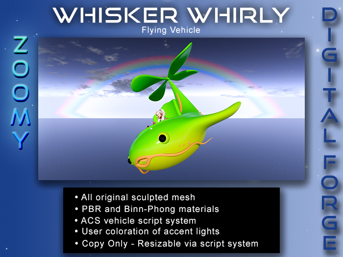 [DF] Whisker Whirly (Limon) (BOXED)