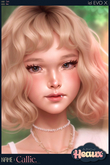 [Heaux] Callie - Porcelain  *Velour Tone