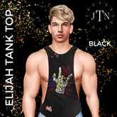 JTN Elijah Tank-Black 