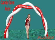 Candy Cane Arch (P)   - PLAGEN  (ADD)