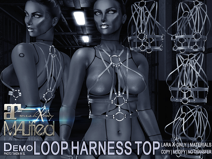 LaraX Only DEMO 6x MALified: Loop Harness Tops