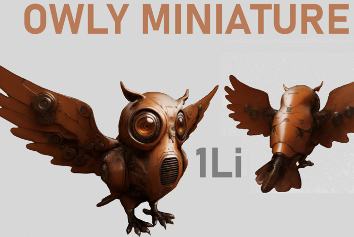 Steampunk Owl - One Prim