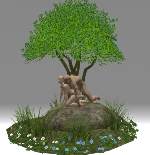 Beautiful Romantic Garden Statue Sculpture Art Scene of Two Lovers Man & Women Love