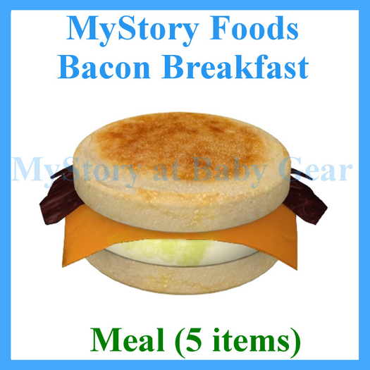 TEXTURE MEAL BaconBreakfastMeal - [MyStory] 1
