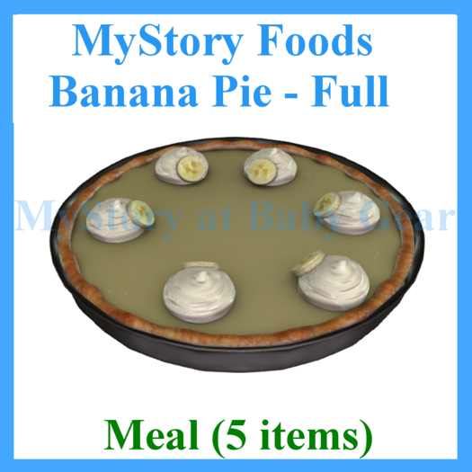 TEXTURE MEAL BananaPieFull - [MyStory] 1