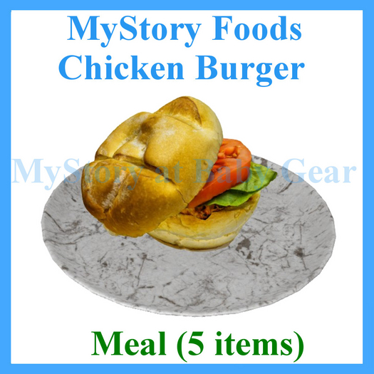 TEXTURE MEAL ChickenBurgerMeal - [MyStory] 1