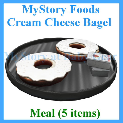 TEXTURE MEAL CreamCheeseBagelMeal - [MyStory] 1
