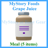 TEXTURE MEAL GrapeJuiceMeal - [MyStory] 1