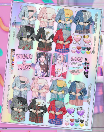 AMITOMO - Young & Free GACHA - M - 10