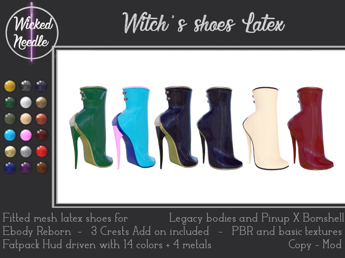 ~W-N~ Witch's Heels Latex + PBR