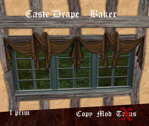 Gorean Caste Drapes - Baker