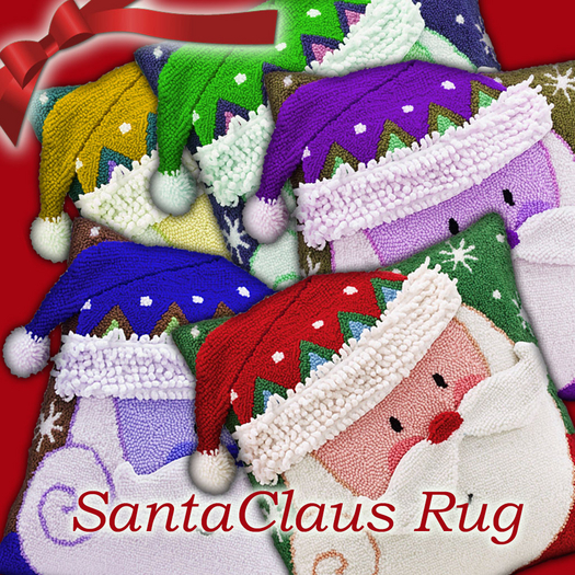 Kawaii Rug - Santa Claus