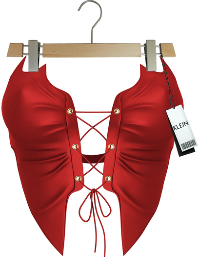 KLEIN"Rosie"Top-Red