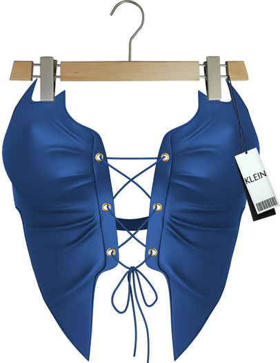 KLEIN"Rosie"Top-Blue
