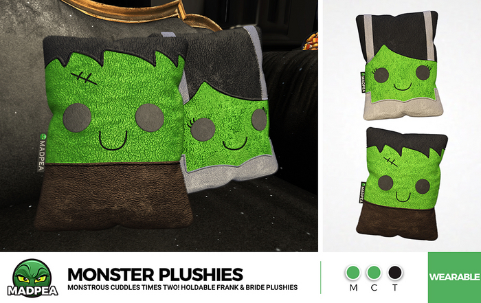 MadPea Monster Plushies