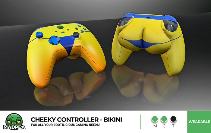MadPea Cheeky Controller - Bikini Man