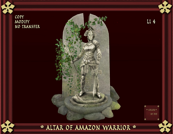 Altar of Amazon Warrior