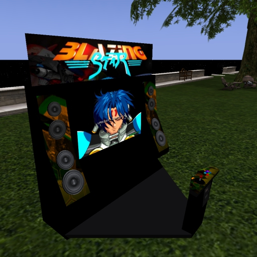 Arcade Sl Second Life Marketplace - Arcade Heaven Playable Blazing Star