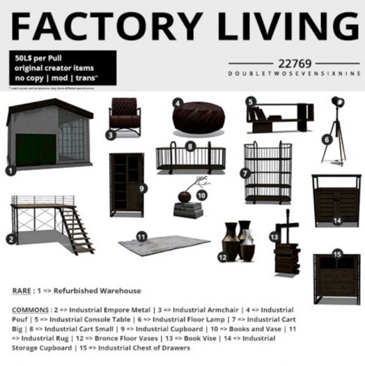 1. 22769 - Refurbished Warehouse - RARE