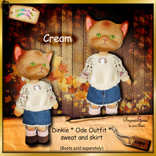 ALF Dinkie * Ode cream outfit