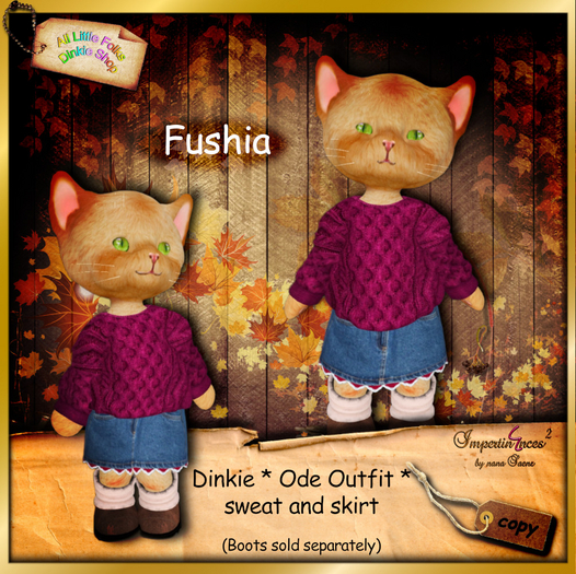 ALF Dinkie * Ode fushia outfit