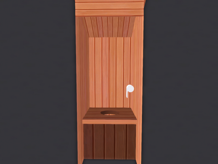 Outhouse - toilet