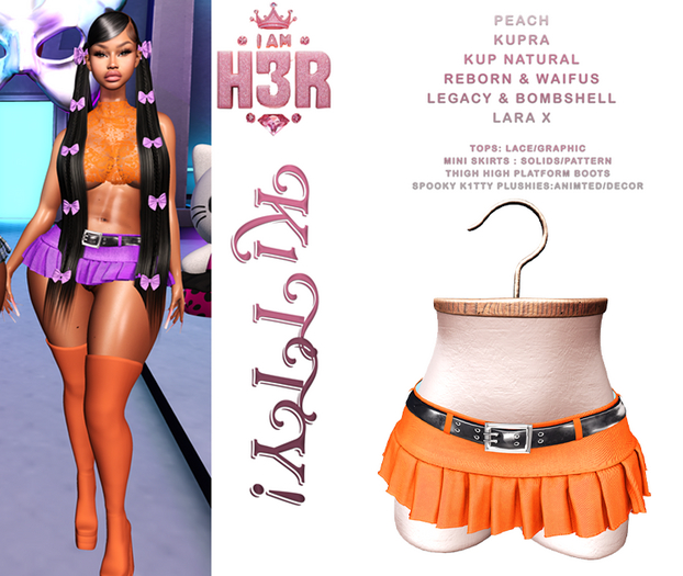 .iAmH3r! - K1tty! Mini - Orange