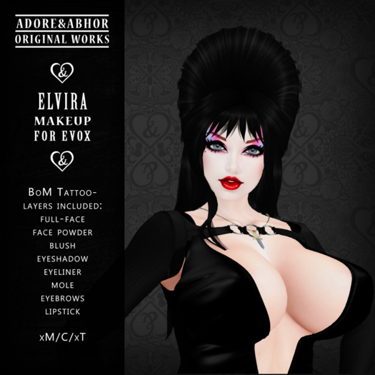 Elvira Makeup EvoX