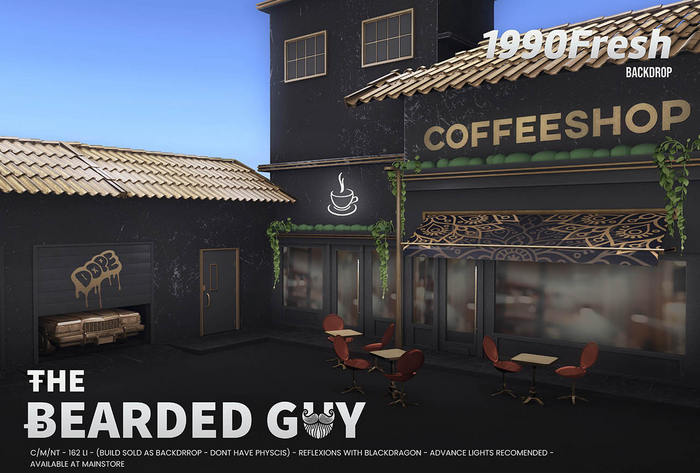 1990 Fresh Backdrop - The Bearded Guy