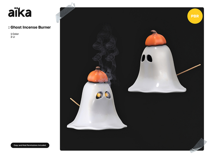 aika - Salem Ghost Incense Burner (add)