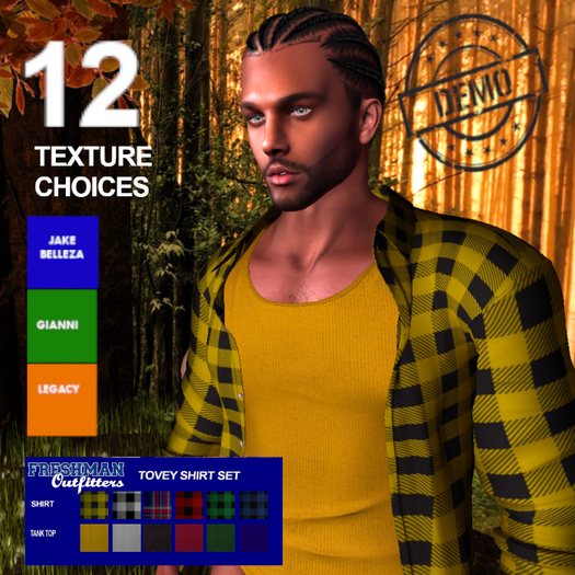 DEMO Freshman Outfitters Tovey Shirt Set