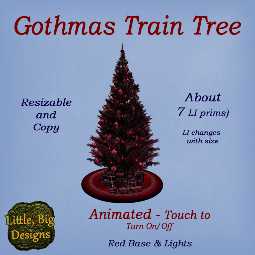 LBD Gothmas Tree Train v1.3a goth red