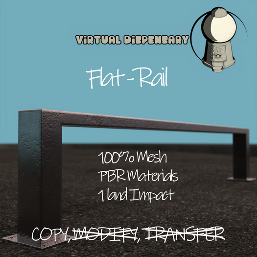 Skate Park ** Flat Railing ** Ramp [ Virtual Dispensary ]