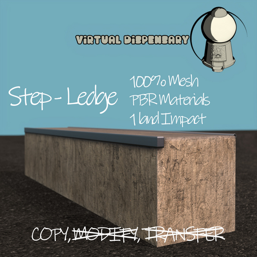 Skate Park ** Step Ledge ** Ramp  [ Virtual Dispensary ]