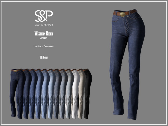 S&P Western Rider jeans Maitreya LaraX - PBR