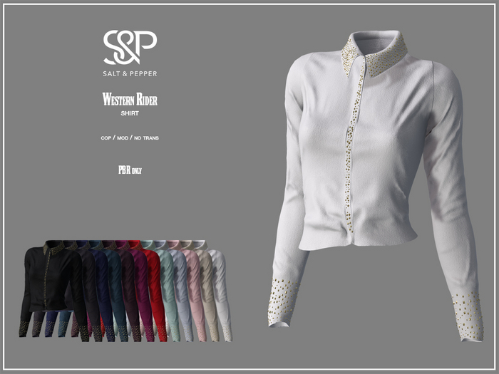 S&P Western Rider shirt Maitreya PetiteX - PBR