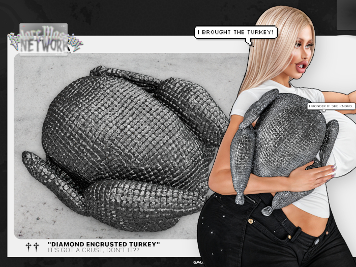 GMN. Diamond Encrusted Turkey *TSS MP*