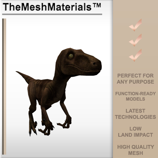 The Mesh Materials - Dinosaur Raptor