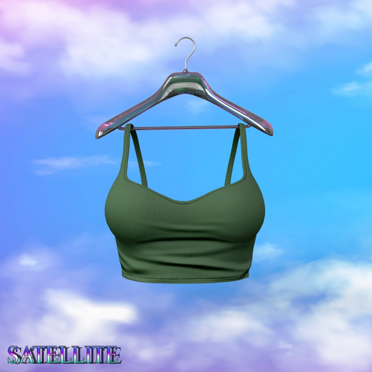 Olive Elsy Crop Top BOMBSHELL