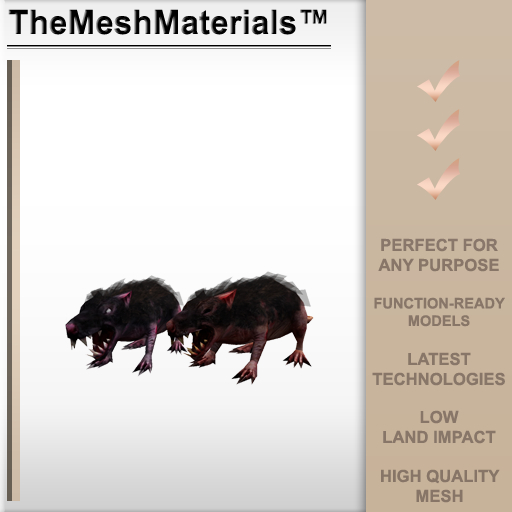 The Mesh Materials - Zombie Rats