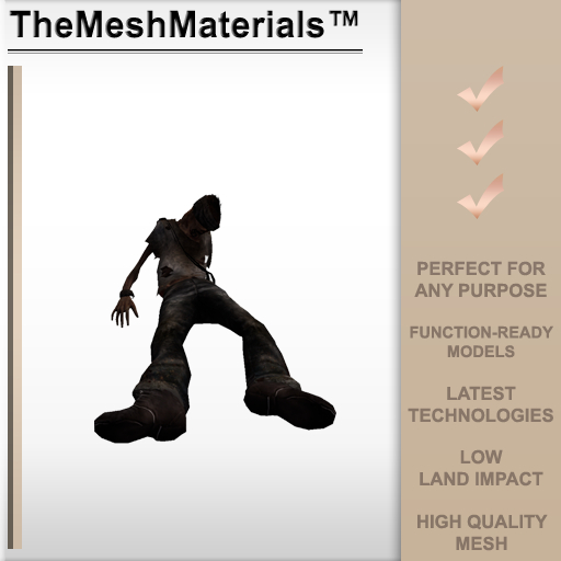 The Mesh Materials - Zombie Corpse
