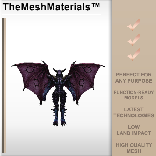The Mesh Materials - Demon Figure