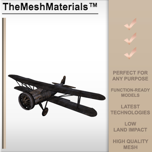 The Mesh Materials - Old Rusty Plane